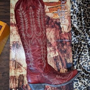 Old Gringo red Mayra tall boots